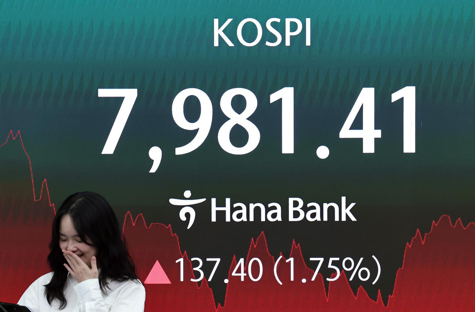 KOSPI创新高下“곱버스”ETF跌至100韩元区间,合并分拆讨论升温