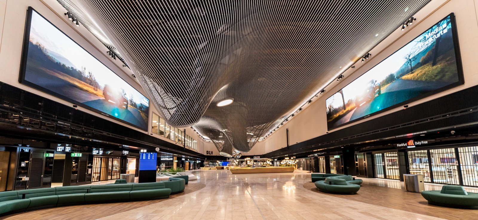 LG Electronics liefert 115㎡ LED-Anzeigen für Terminal 3 in Frankfurt